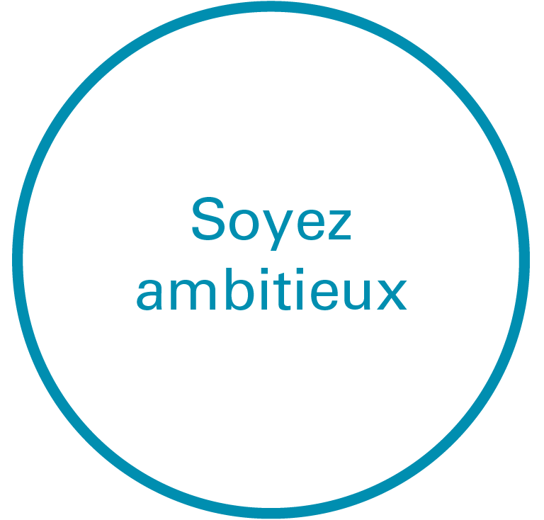 Orange - Purple - Blue Circles FR_Soyez ambitieux